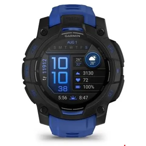 Instinct 3 AMOLED (45mm) SUPERNOVA Multisport-Smartwatch – Bild 3