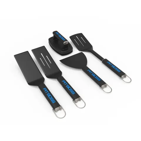 Grillbesteck Set ULTIMATE 5teilig Plancha Tool Set – Bild 2