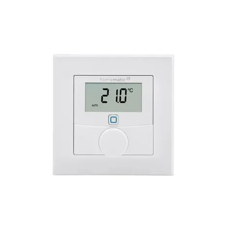 Homematic IP Wandthermostat mit Luftfeuchtigkeitssensor - Weiß – White – Bild 2