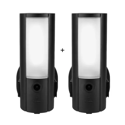 ABUS WLAN Licht Außen-Kamera - 2er-Set – Black – Bild 4
