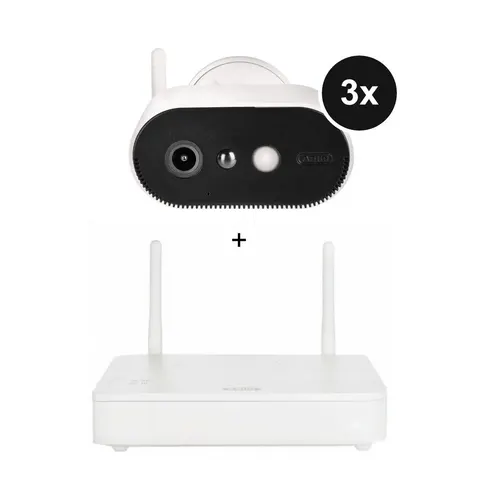 ABUS Kamera + Basisstation PPIC91000 W Pro – White – Bild 4