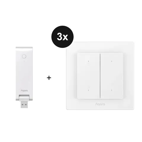 Aqara Shutter Switch H2 - Weiß – White – Bild 3