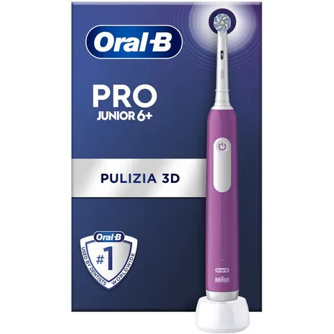 Oral-B Cepillo de Dientes Eléctrico Junior Violeta – imagen 3