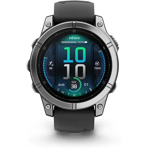 Garmin Fenix E Stainless Acciaio/Nero – immagine 3