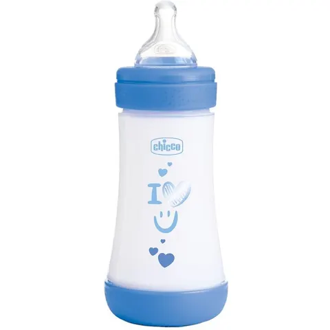 Chicco Biberon P5 240Ml Med Silicone Boy – immagine 2
