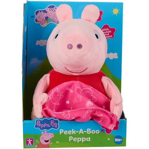Peppa Pig Peek-A-Boo Interactive Electronic Plush Toy – image 2