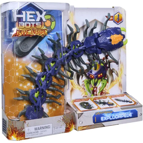 Hex-Bots Exploding Centipede Radio Controlled Toy – image 2