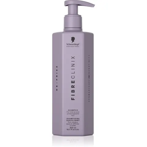Schwarzkopf Professional Fibre Clinix De-Frizz Shampoo shampoing lissant pour cheveux indisciplinés et frisottis 300 ml – image 2