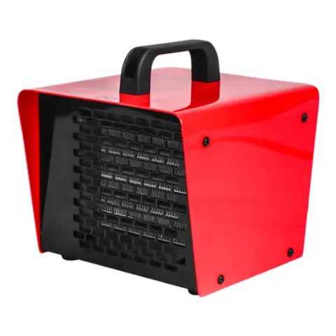 Chauffage d'appoint industriel PTC 2000W – Rouge – image 2
