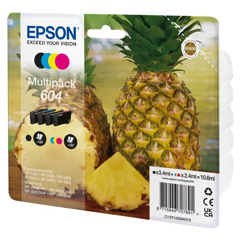 Epson 604 (C13T10G64010) - 4-farbig - Druckerpatrone - Multipack – Bild 2