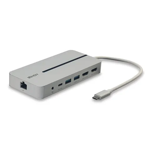 LINDY DST-Mx Duo, USB C Laptop/MacBook Mini Dockingstation – Bild 3