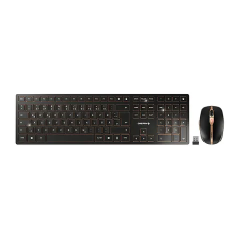 CHERRY DW 9100 SLIM keyboard – Schwarz – Bild 5