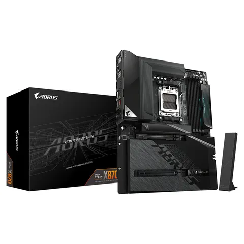 Gigabyte X870 Aorus Stealth – Schwarz – Bild 3