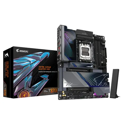 Gigabyte X870E Aorus Master X3D – Schwarz – Bild 3