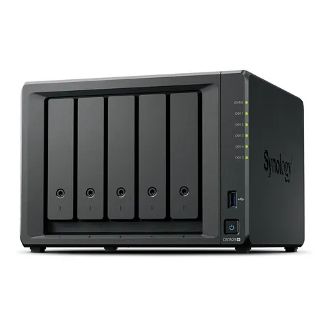 Synology DiskStation DS1525+ NAS/storage server – Schwarz – Bild 4