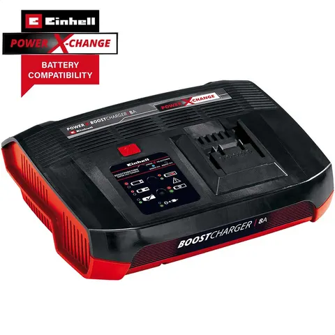 Einhell Genuine PXC 18v Cordless 8A Boost Battery Charger – image 3