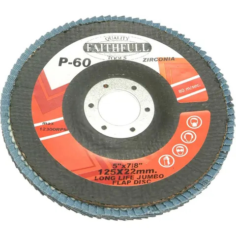 Faithfull Flap Disc 127Mm Fine – image 2
