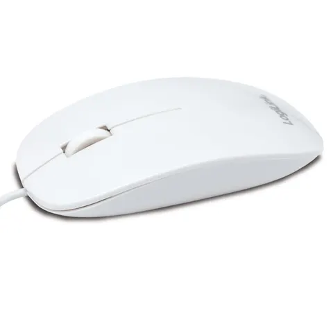 Logilink Maus USB Optical Scroll 1000dpi weiß – Bild 2