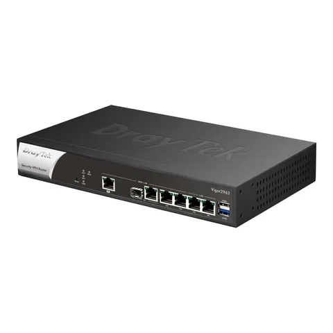 DrayTek Vigor 2962 4-Port-Switch, 1GbE, 2.5GbE – Schwarz – Bild 2