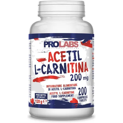 prolabs acetil l-carnitina 200 cpr – immagine 2