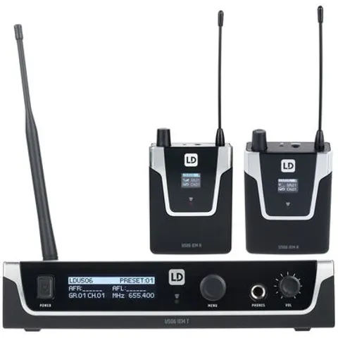 LD Systems U506 IEM Twin Bundle – immagine 2