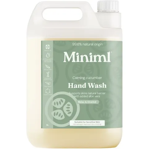Miniml Hand Wash Calming Cucumber 5L – image 2