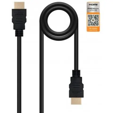 Cable HDMI v2.0 Macho - Macho 4K/60Hz (3 mts) - Nanocable – imagen 3