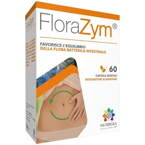 Nutrigea Florazym 60 Capsule Vegetali – immagine 2