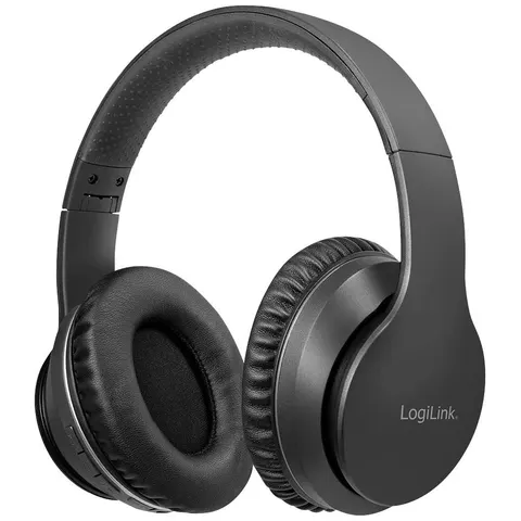 LogiLink BT 5.3 Active-Noise-Cancelling-Headset, schwarz – Bild 2