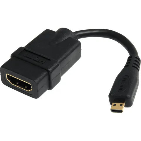 STARTECH.COM ST HDADFM5IN - Conector HDMI-A > Conector HDMI Micro D, 12 cm – imagen 3