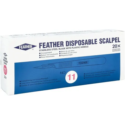 Skalpell Einmal Figur 11 Feather – Bild 2