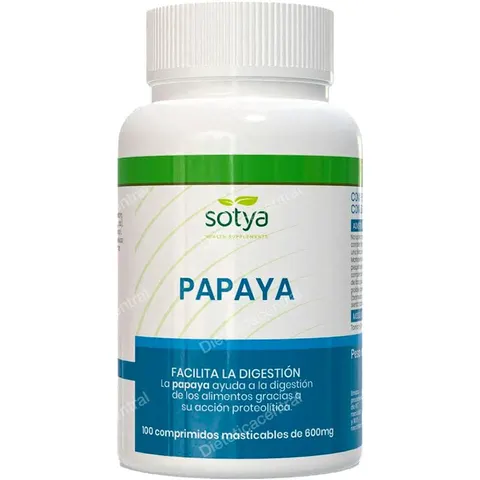 Sotya papaya 100comp. – imagen 2