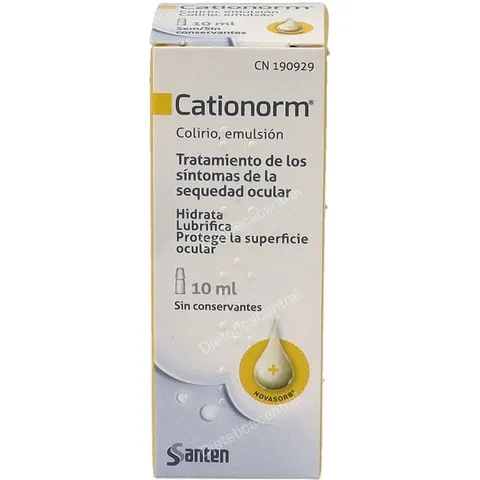 Santen cationorm colirio emulsion 10 ml – imagen 2