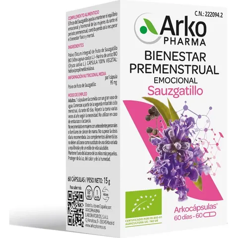 Arkocápsulas Sauzgatillo 60 Cápsulas – imagen 2