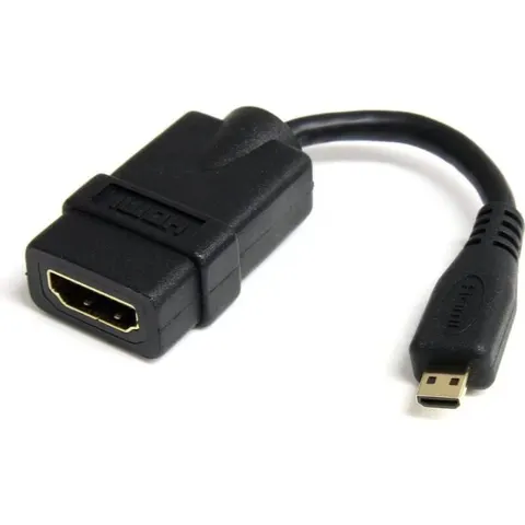 STARTECH.COM ST HDADFM5IN - Conector HDMI-A > Conector HDMI Micro D, 12 cm – imagen 2