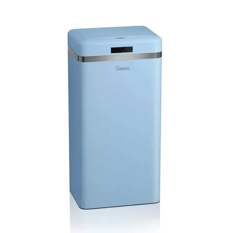Swan 45L Retro Square Sensor Bin - Blue – image 2