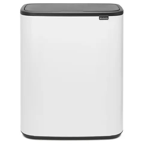 Brabantia Bo 60 Litre Touch Top Bin - White – image 2