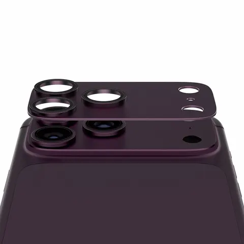 PanzerGlass Fender iPhone 18 Pro Max Camera Protector - Dark Cherry – image 2