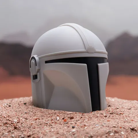 The Mandalorian Baskar Helmet Novelty Light - Grey – image 2