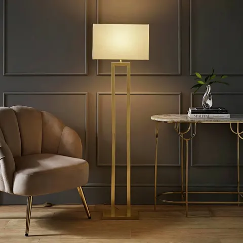 Gloria Gold Double Stem Floor Lamp – image 3