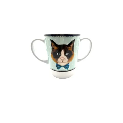 Rosa Lifestyle Two Handled Mug - Cat – image 2